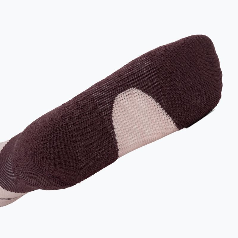Calze da donna icebreaker Merino Hike+ Light Crew pink quartz/java 4