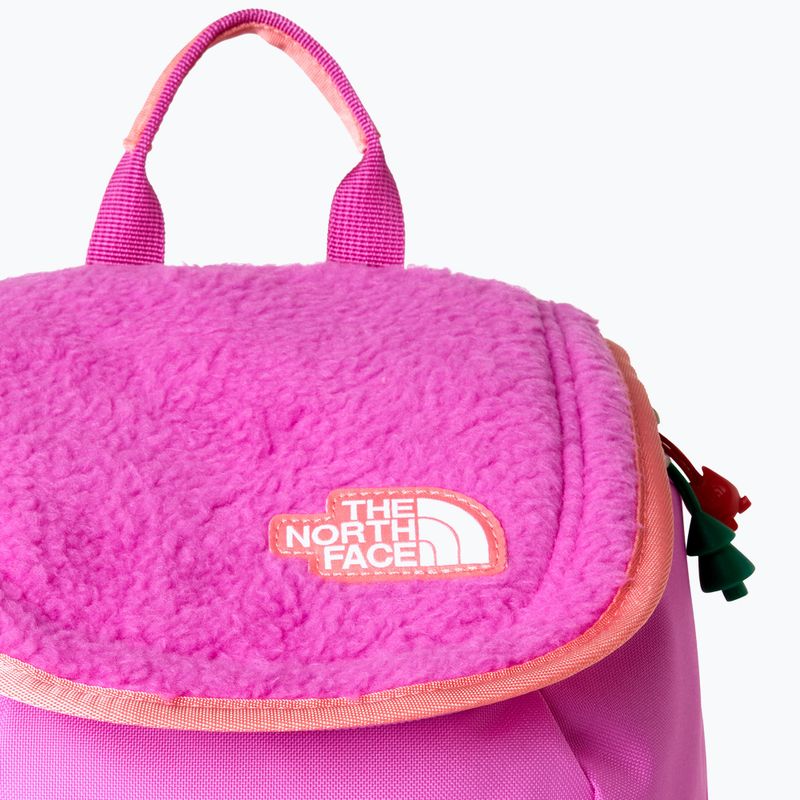Zaino urbano per bambini The North Face Mini Explorer 10 l violet crocus/fuchsia flash 4
