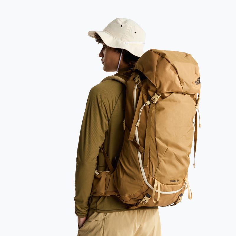 Zaino da trekking The North Face Terra 55 l utility brown/khaki stone 7