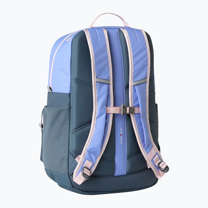 Zaino urbano per bambini The North Face Chuckwalla 27 l periwinkle glow/granite grey/pale blossom 2