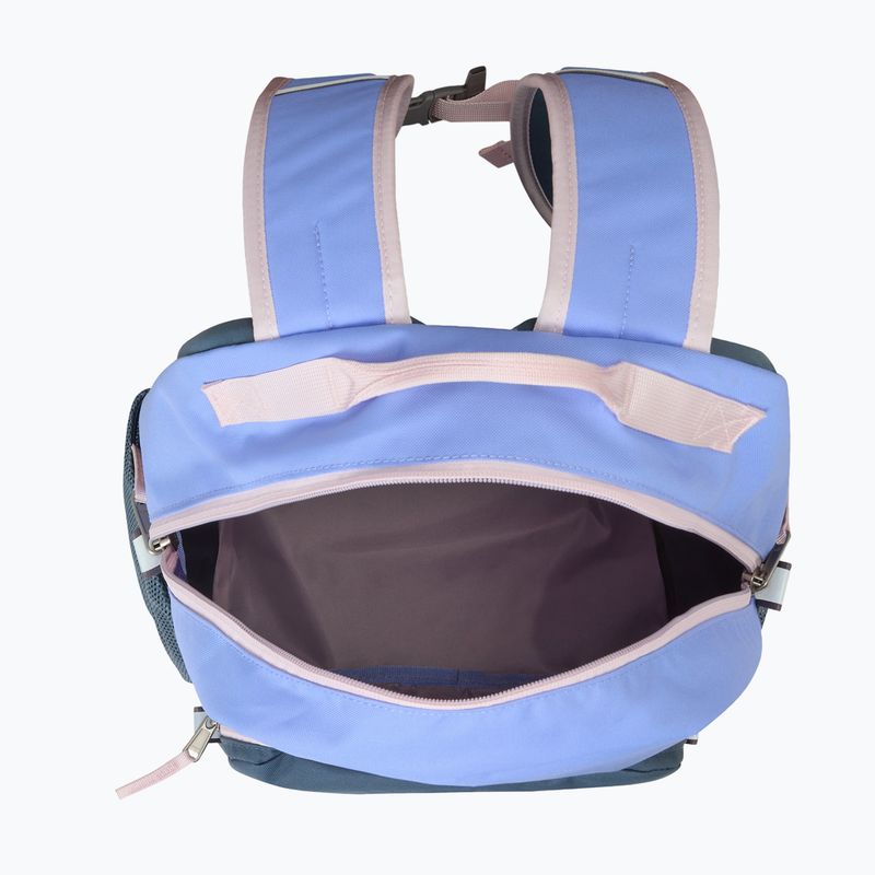 Zaino urbano per bambini The North Face Chuckwalla 27 l periwinkle glow/granite grey/pale blossom 4