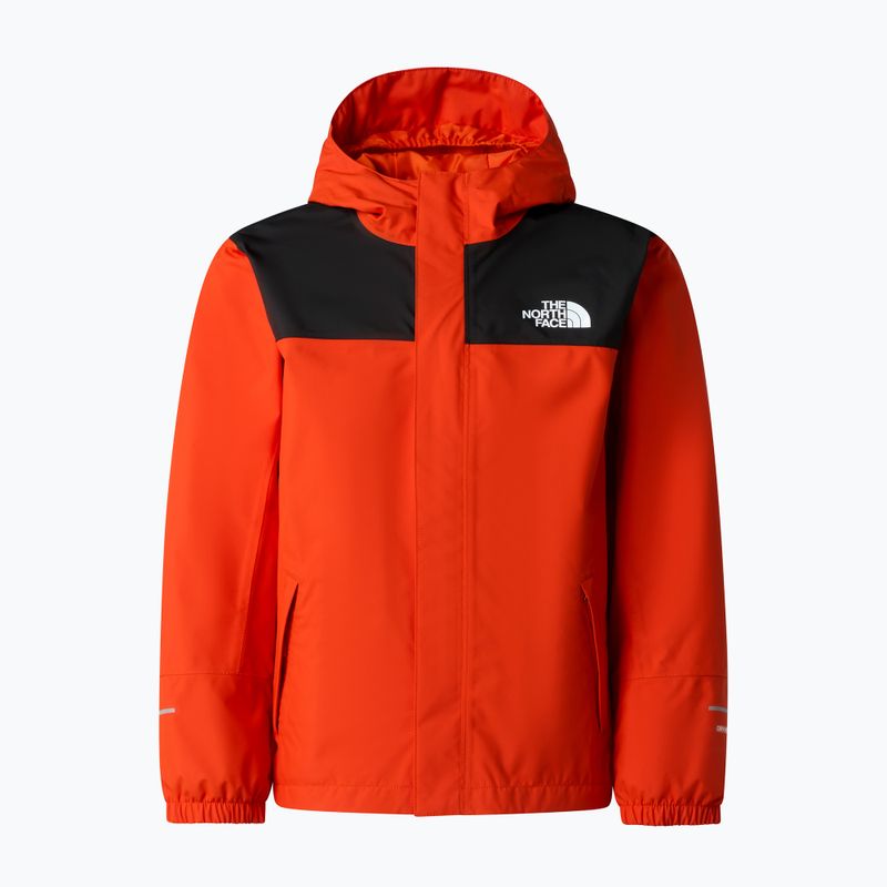 Giacca antipioggia per bambini The North Face Antora lava red 6