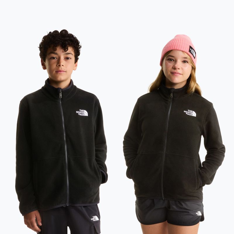 Felpa per bambini The North Face Glacier Full Zip tnf black 3