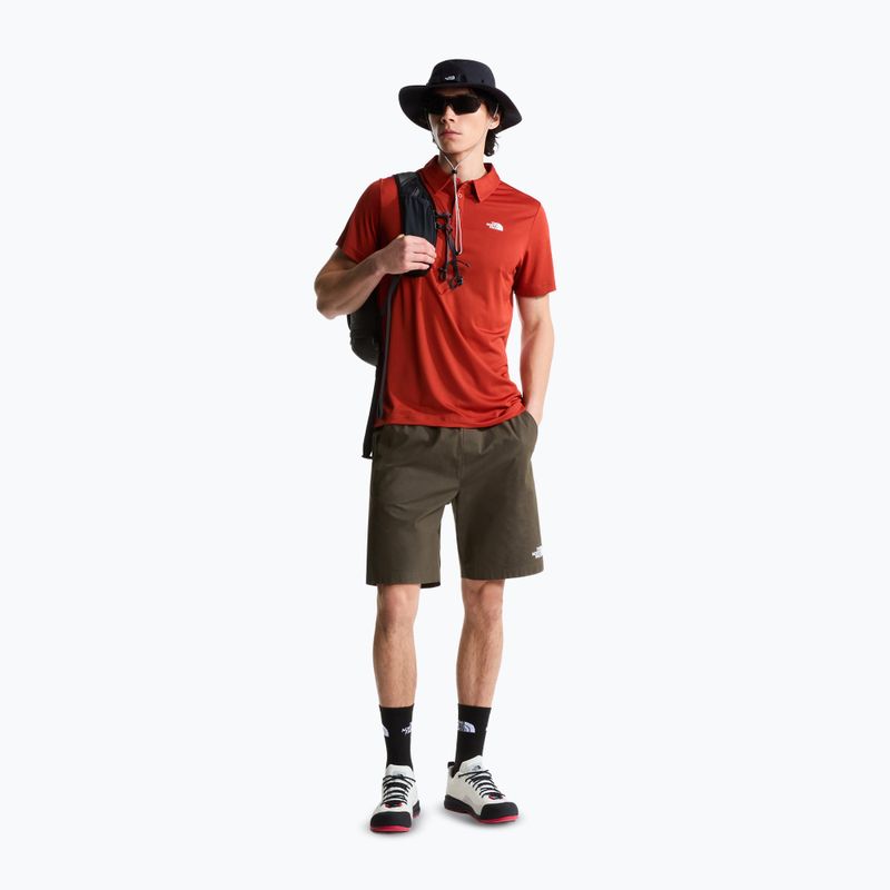 Polo da uomo The North Face Tanken Polo iron clay 2
