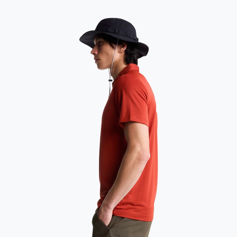 Polo da uomo The North Face Tanken Polo iron clay 4