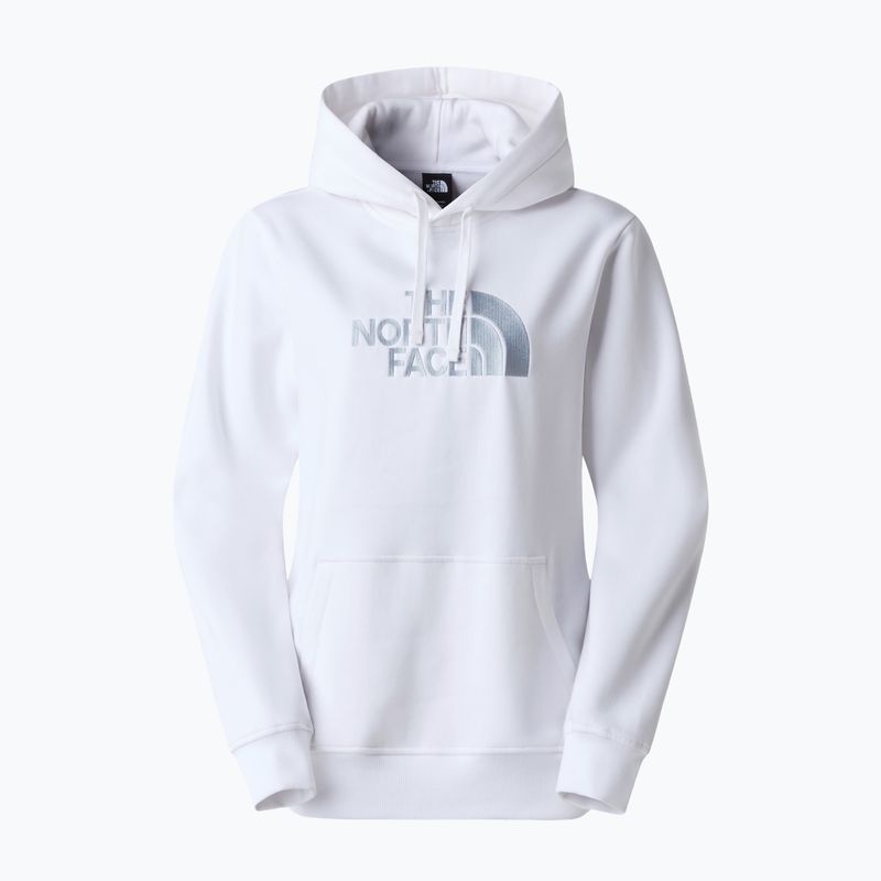 Felpa donna The North Face Drew Peak Pullover Hoodie white/frost grey 5