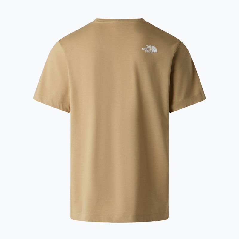 T-shirt da uomo The North Face Evolution Half Dome khaki stone 7