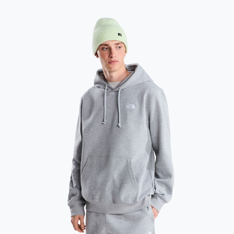 Felpa da uomo The North Face Evolution Simple Dome Regular Hoodie tnf pale grey heather