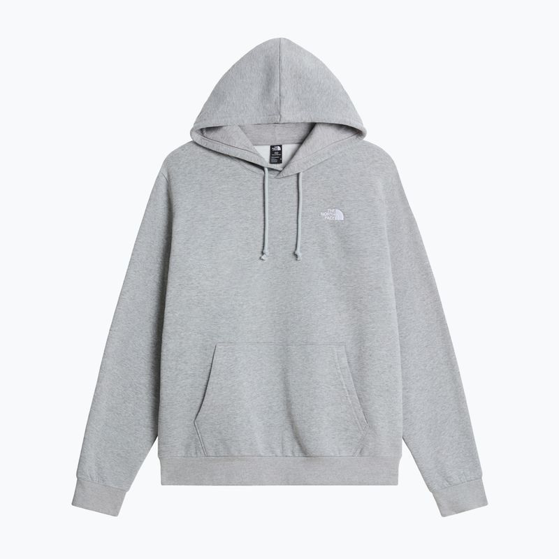 Felpa da uomo The North Face Evolution Simple Dome Regular Hoodie tnf pale grey heather 4