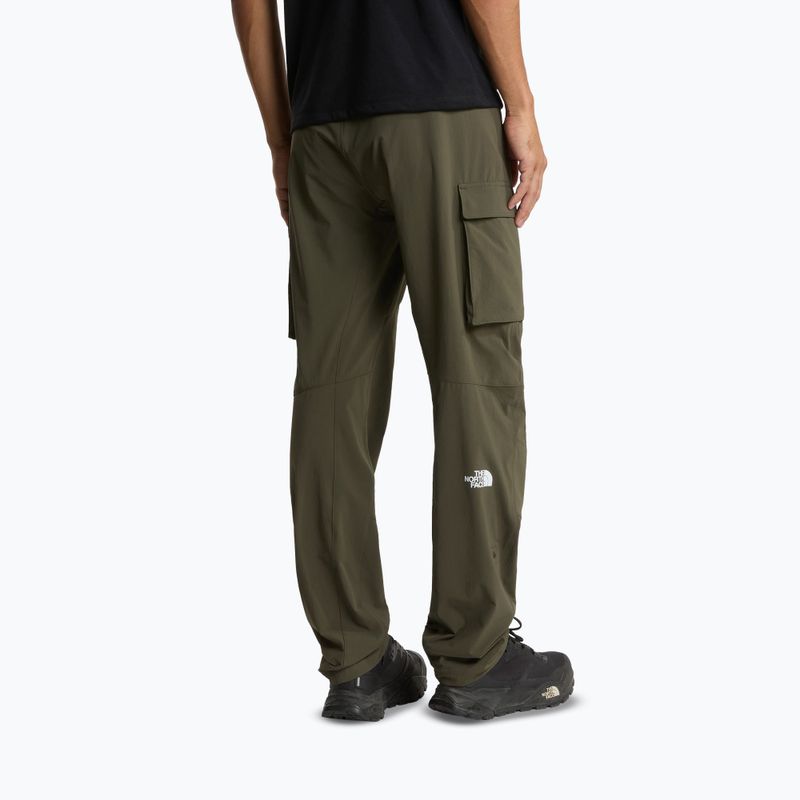 Pantaloni da trekking da uomo The North Face Exploration Cargo taupe green 3