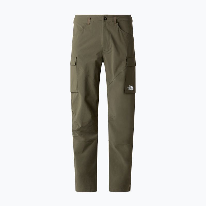 Pantaloni da trekking da uomo The North Face Exploration Cargo taupe green 4