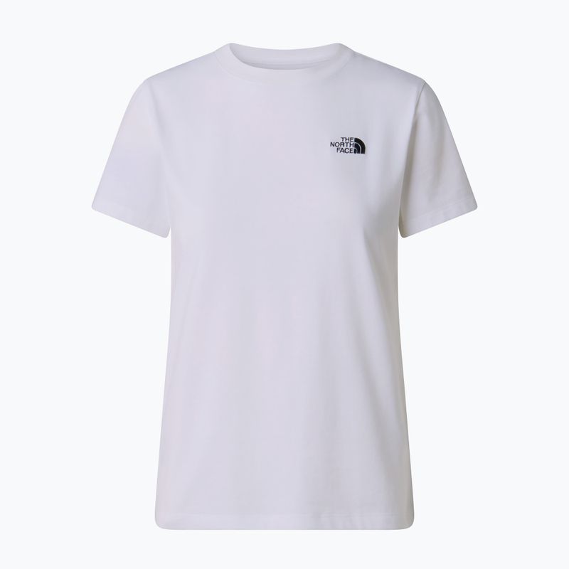 Maglietta da donna The North Face Evolution Simple Dome Slim SS tnf white 5