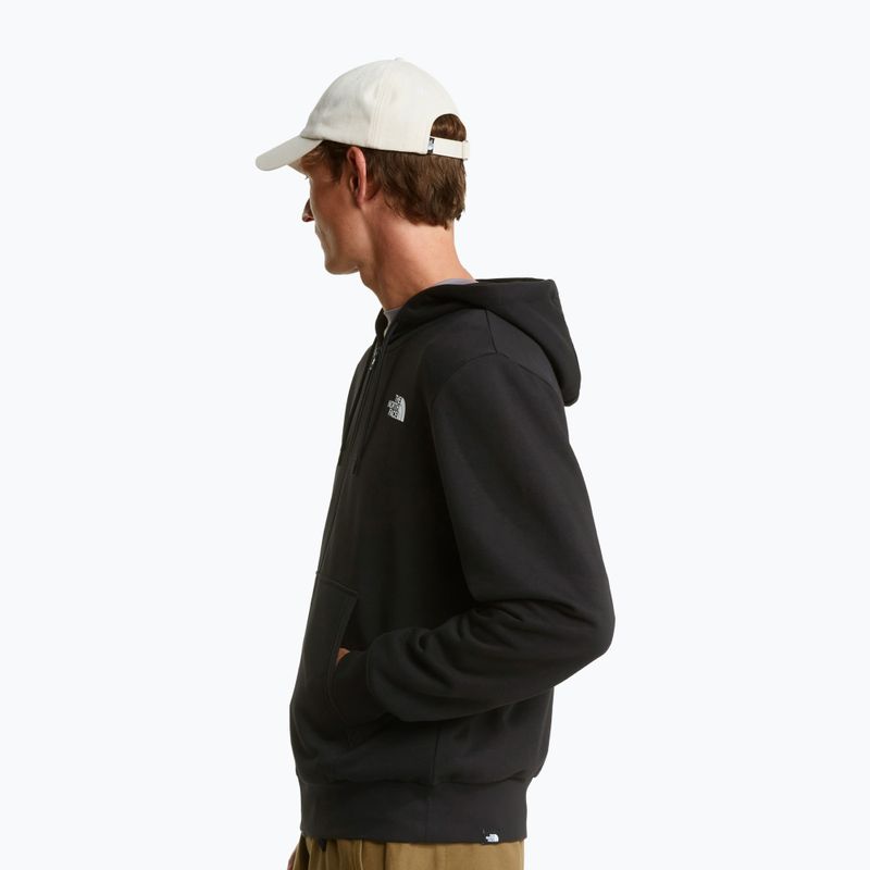Felpa da uomo The North Face Simple Dome Light Regular Full Zip Hooded 3
