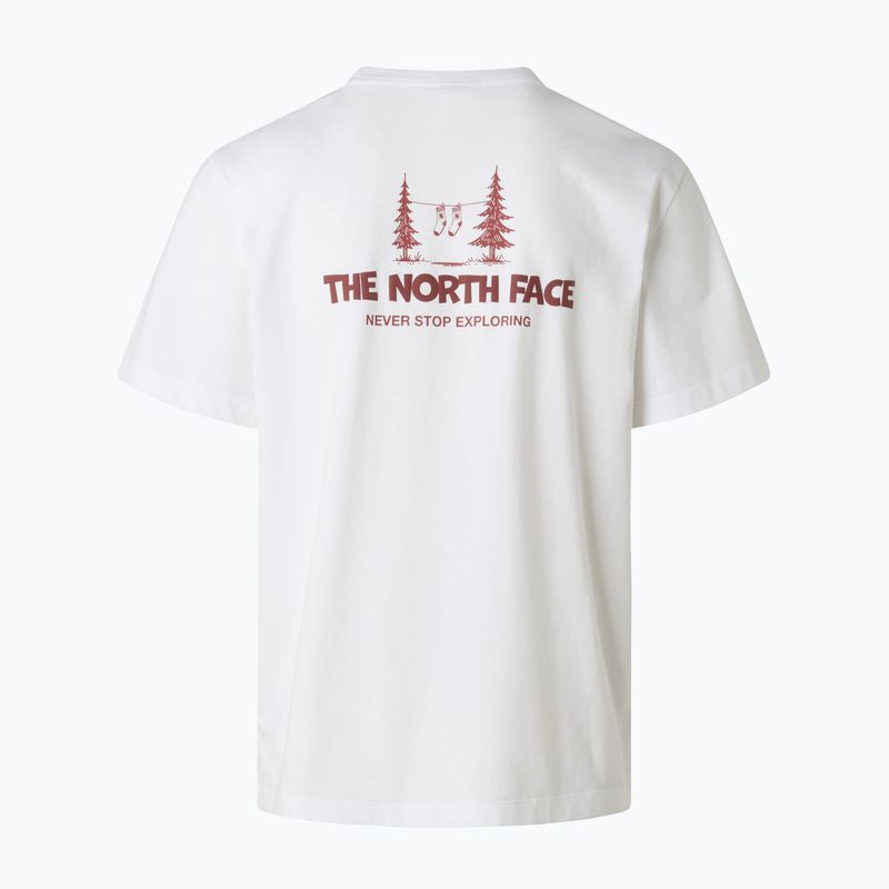Maglietta da uomo The North Face Camping Relaxed tnf white 5