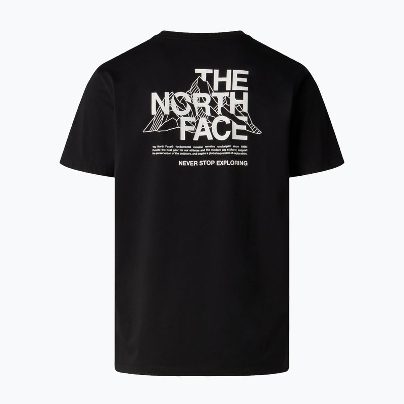 Maglietta da uomo The North Face Mountain Sketch Regular tnf black 6