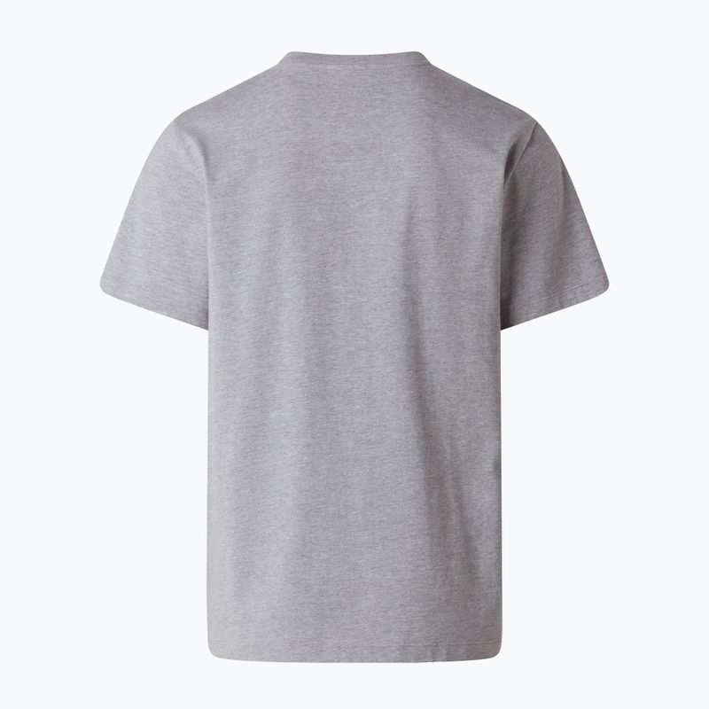 T-shirt da uomo The North Face Evolution Simple Dome Regular SS tnf pale grey heather 5