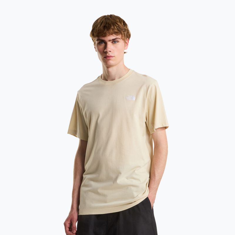 Maglietta da uomo The North Face Evolution Simple Dome desert stone