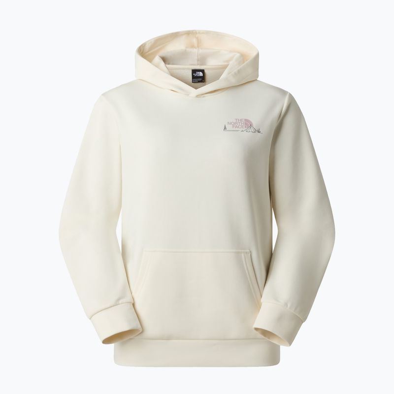 Felpa da donna The North Face Monte Regular Hoodie Graphic white dune