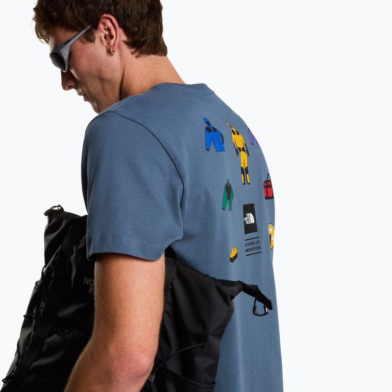 Maglietta da trekking da uomo The North Face Mountain Celebration Regular granite grey 7