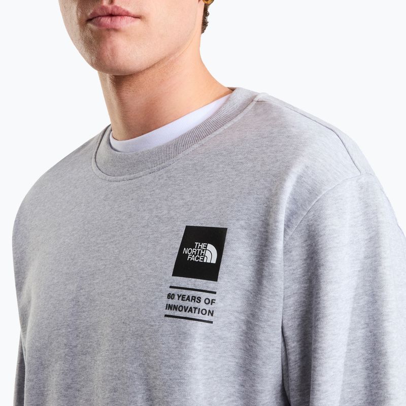 Felpa The North Face Celebration Relaxed Crew Graphic tnf light grey heather 9