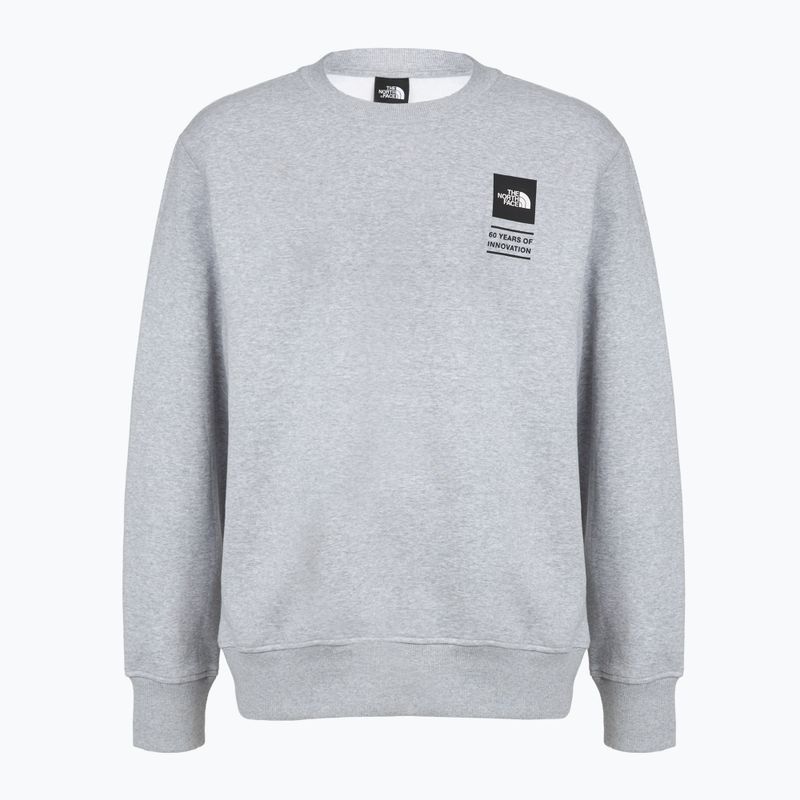 Felpa The North Face Celebration Relaxed Crew Graphic tnf light grey heather
