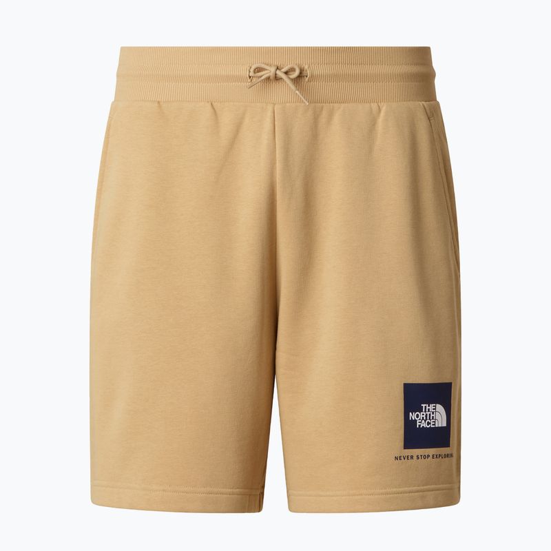 Pantaloncini da trekking da uomo The North Face Box Nse Light Regular Shorts khaki stone 4