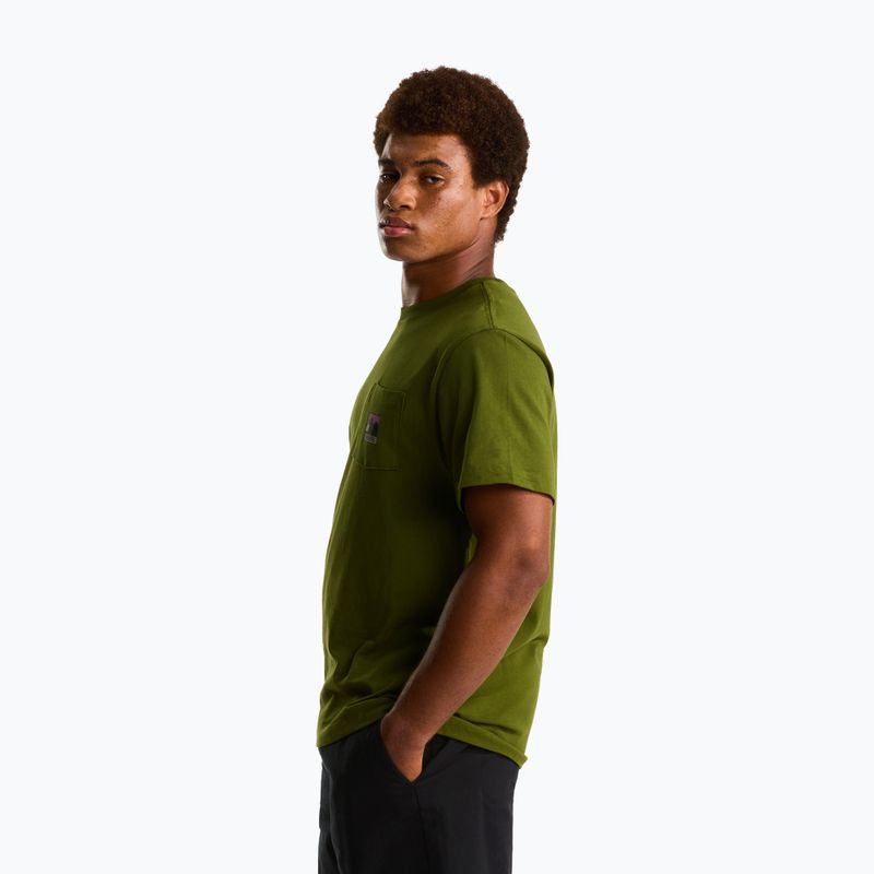 Maglietta da uomo The North Face Mountain Logo Relaxed woodland green 4