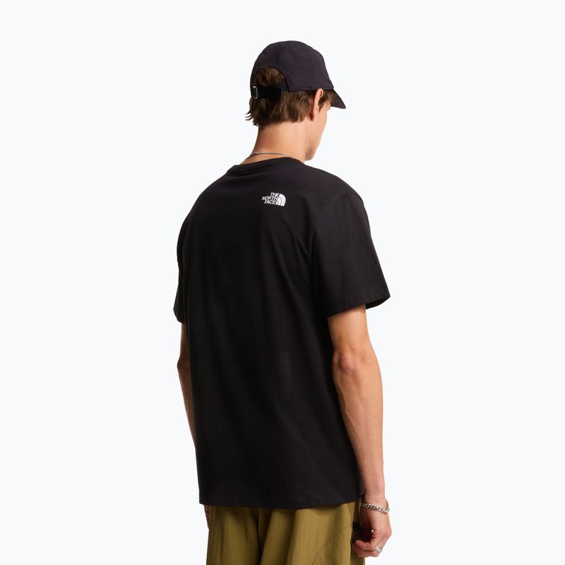 Maglietta da uomo The North Face Mountain Logo Relaxed tnf black 3