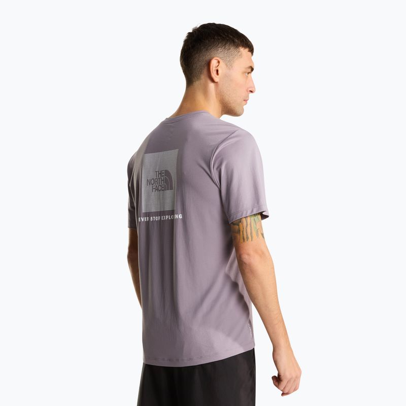 T-shirt da uomo The North Face 24/7 Box Nse transcendent grey 3