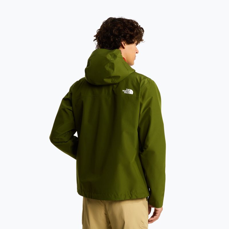 Giacca antipioggia da uomo The North Face Dryzzle FutureLight 2 woodland green 3