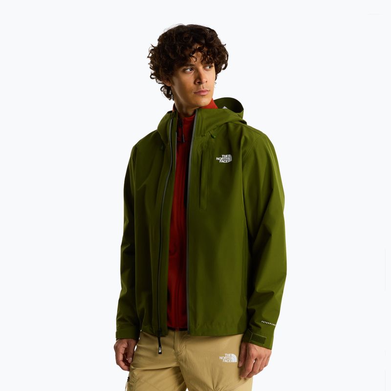 Giacca antipioggia da uomo The North Face Dryzzle FutureLight 2 woodland green 4