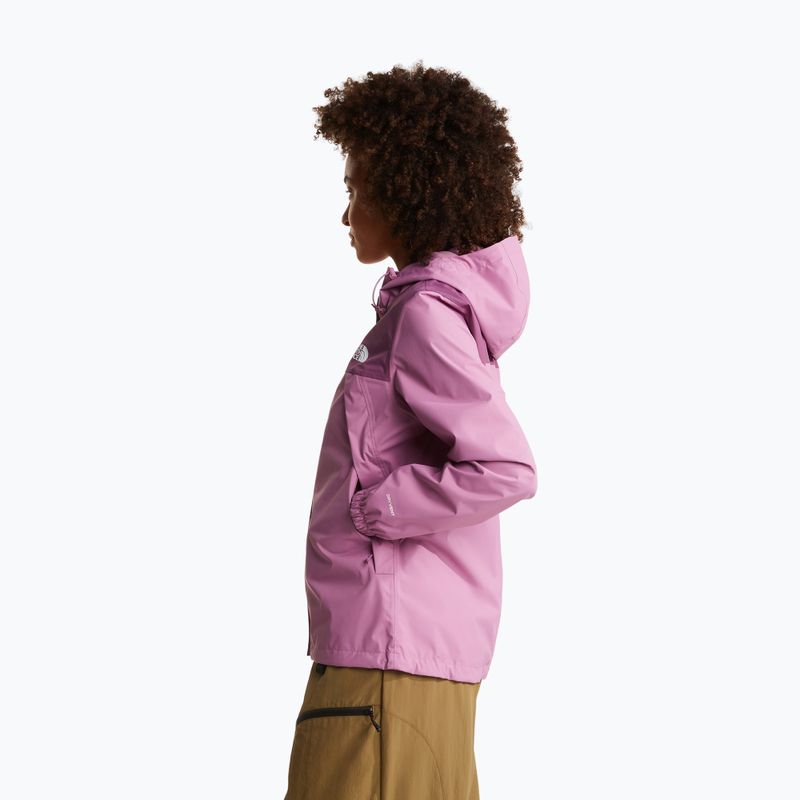 Giacca antipioggia da donna The North Face Antora Rain hushed lavender/chroma purple 5