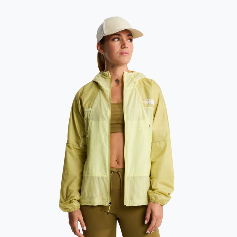 Giacca antivento da donna The North Face Ridgelite Futurefleece Wind lemon mist/pearl 5