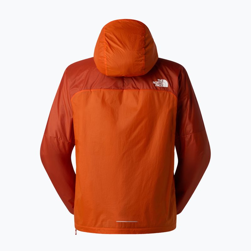 Giacca antivento da uomo The North Face Ridgelite FF Wind lava red/iron clay 7