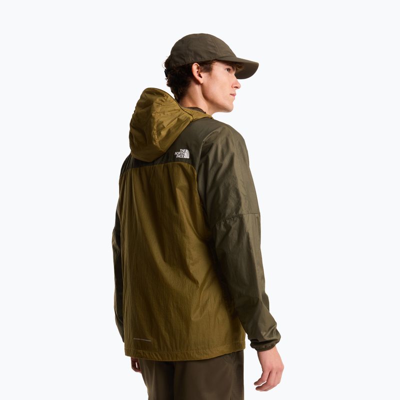 Giacca antivento da uomo The North Face Ridgelite FF Wind cedar/new taupe green 3