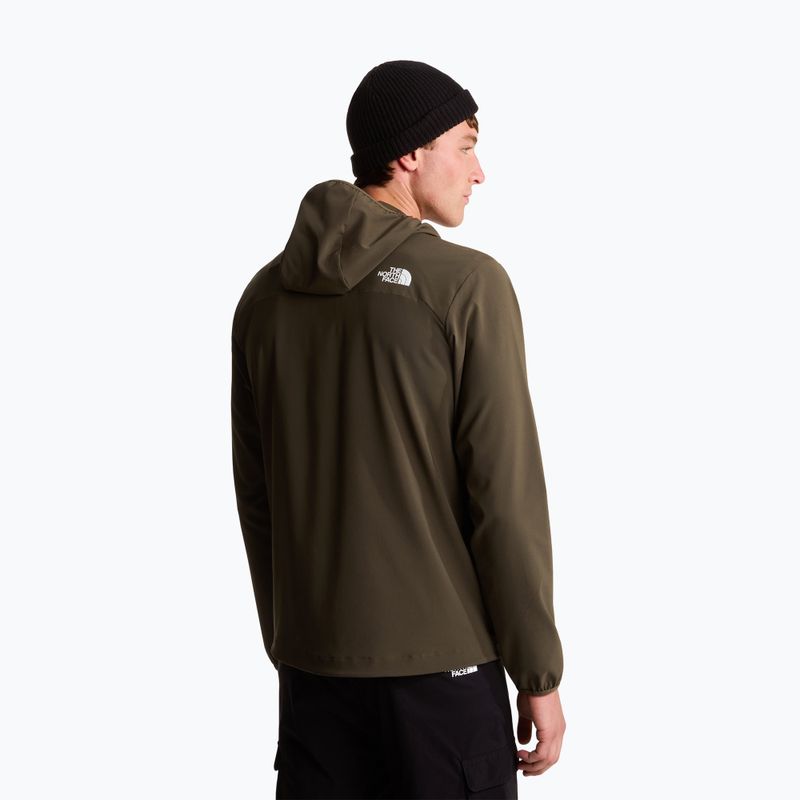 Giacca softshell da uomo The North Face Nimble Hoodie 2 new taupe green 3