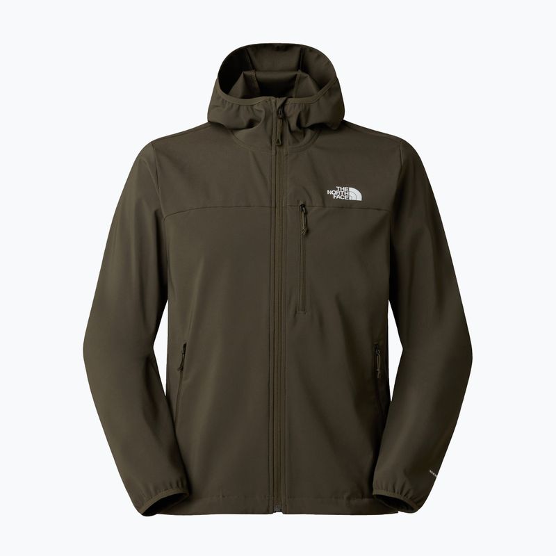 Giacca softshell da uomo The North Face Nimble Hoodie 2 new taupe green 6