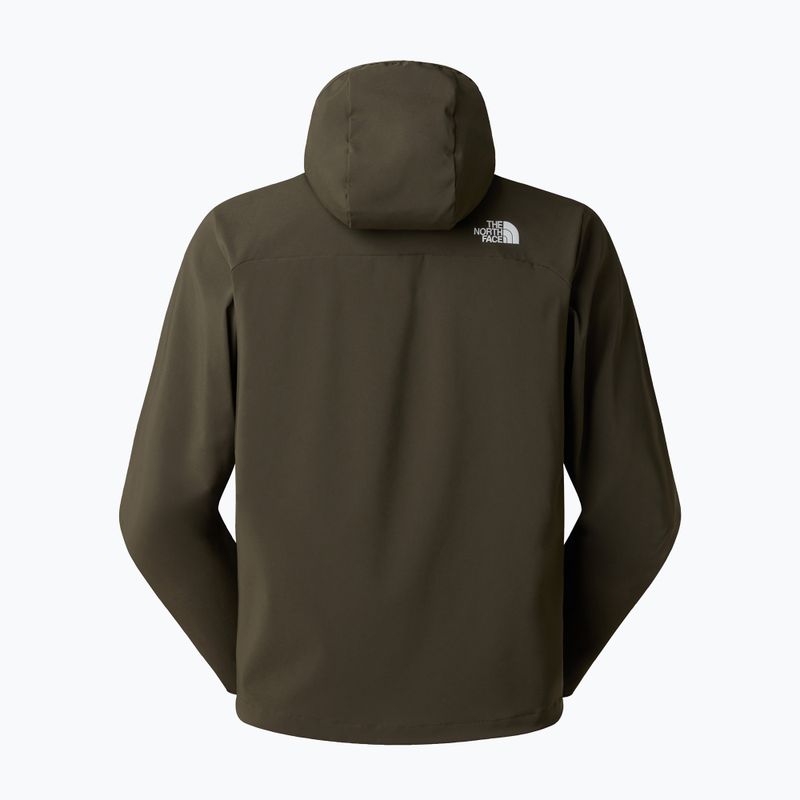 Giacca softshell da uomo The North Face Nimble Hoodie 2 new taupe green 7