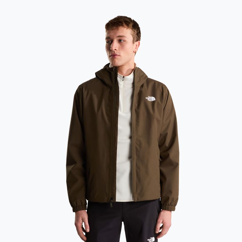 Giacca softshell da uomo The North Face Quest Mono new taupe green 4