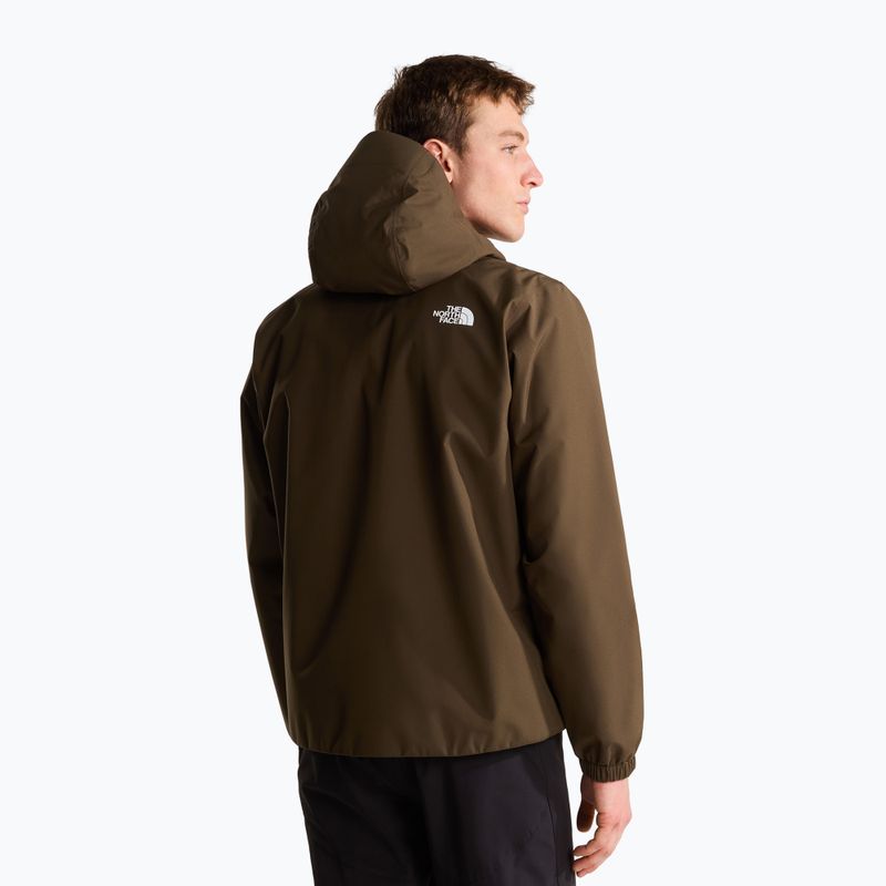 Giacca softshell da uomo The North Face Quest Mono new taupe green 3