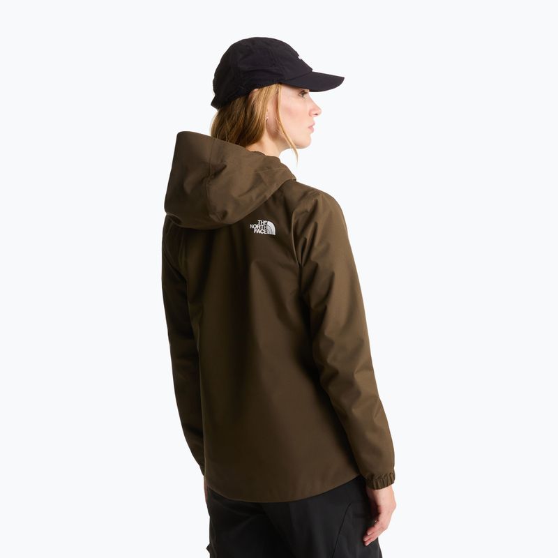 Giacca softshell da donna The North Face Quest Mono taupe green 3