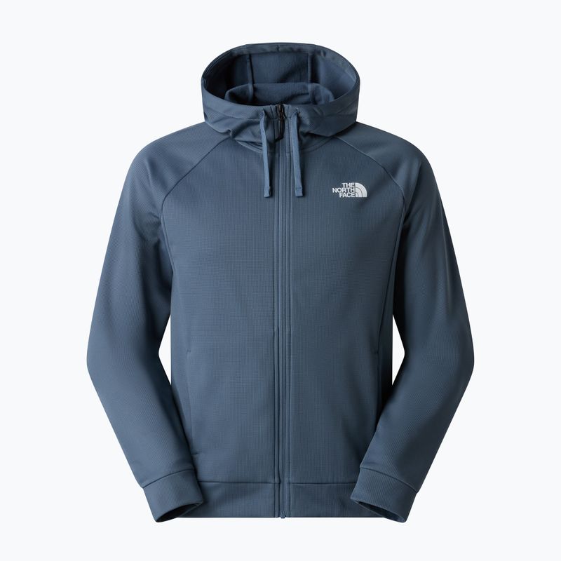 Felpa da uomo The North Face Reaxion 2.0 Hooded Full Zip granite grey dark heather 5