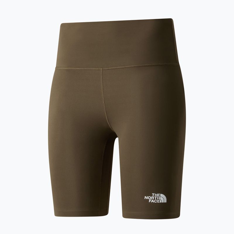 Pantaloncini da trekking da donna The North Face Flex 8IN Tight new taupe green 5