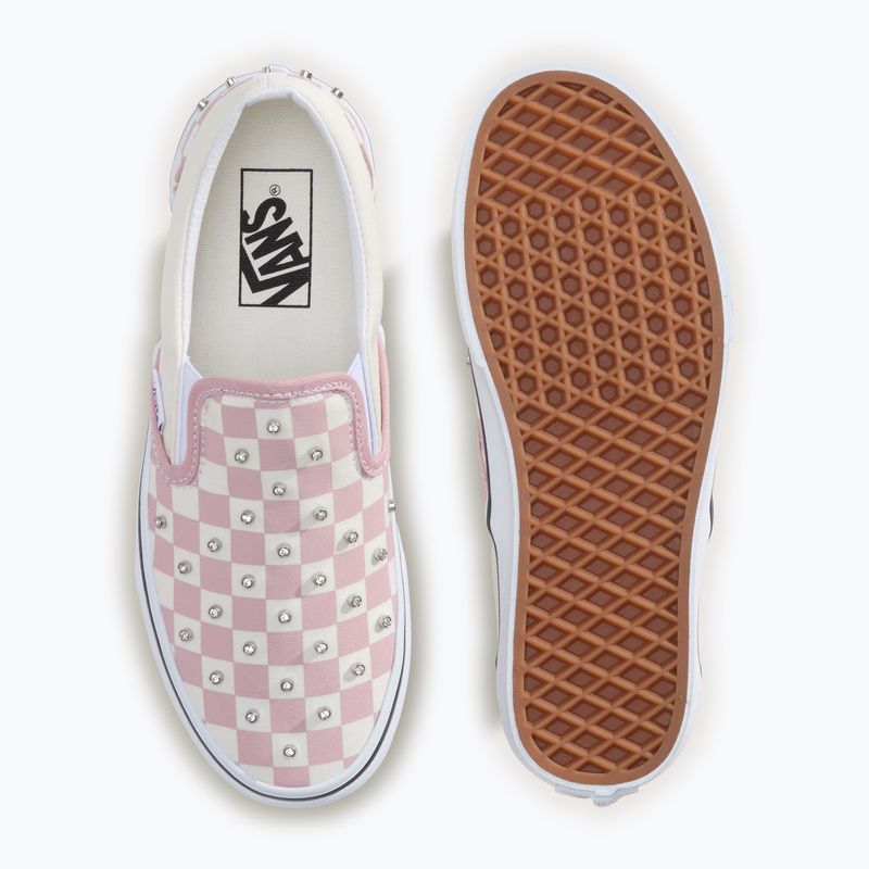 Scarpe Vans Ua Classic Slip-On rhinestone misty mauve 11