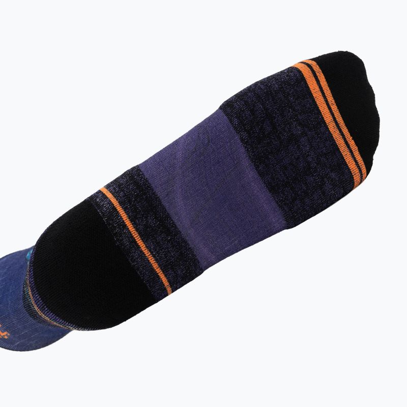 Calzini Smartwool Hike Mountain Lake Print Crew deep navy 5