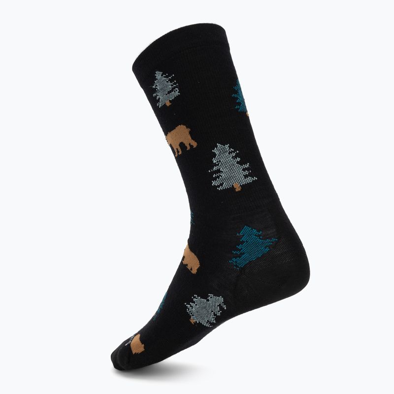 Calzini Smartwool Everyday Through The Trees Crew black 2