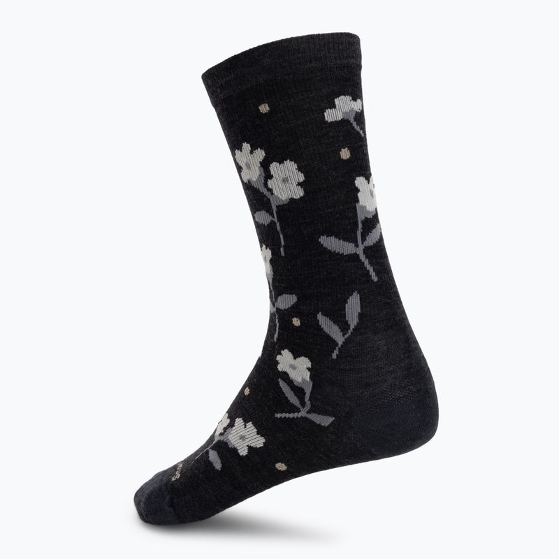 Calzini da donna Smartwool Everyday Garden Gala Crew charcoal 2