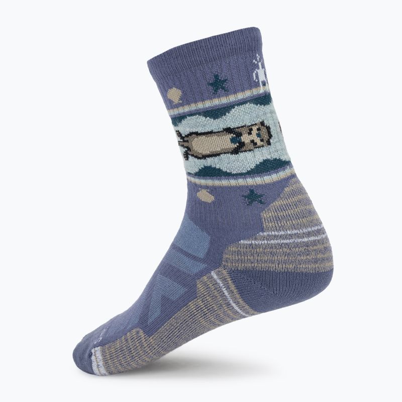 Calze da donna Smartwool Hike Otter Float Crew nightfall blue 2