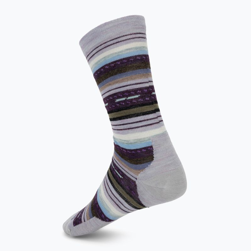 Calzini da donna Smartwool Everyday Margarita Crew purpleeclipse 2