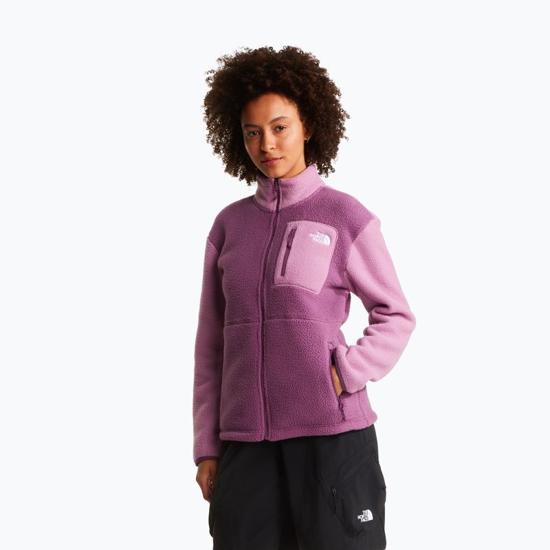 Pile donna The North Face Yumiori Full Zip chroma purple/hushed lavender